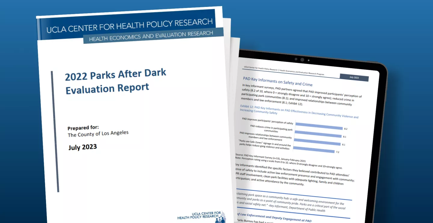 Photo of Parks After Dark Evaluation Report