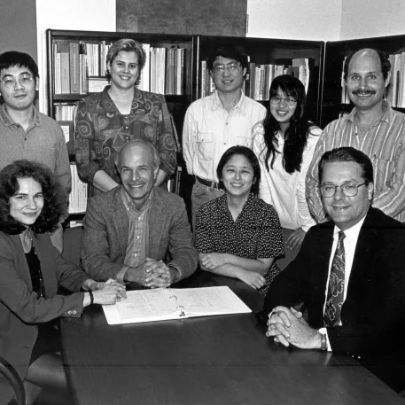 Image of early UCLA CHPR staff 